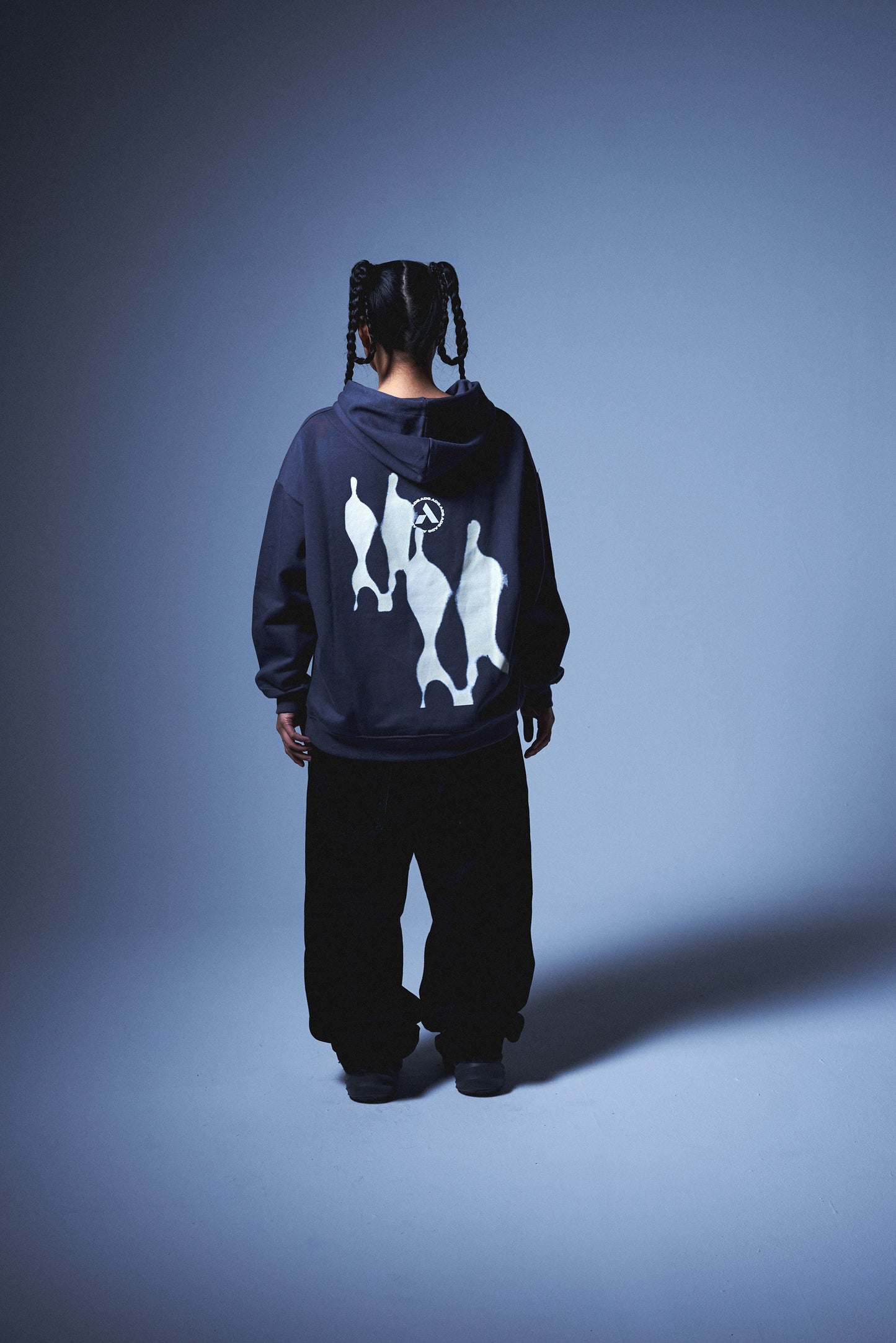 Midnight 'walk in faith' HOODIE