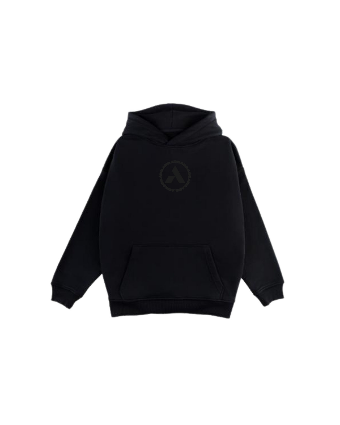 Black 'ADG Logo' hoodie