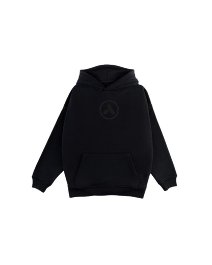 Black 'ADG Logo' hoodie